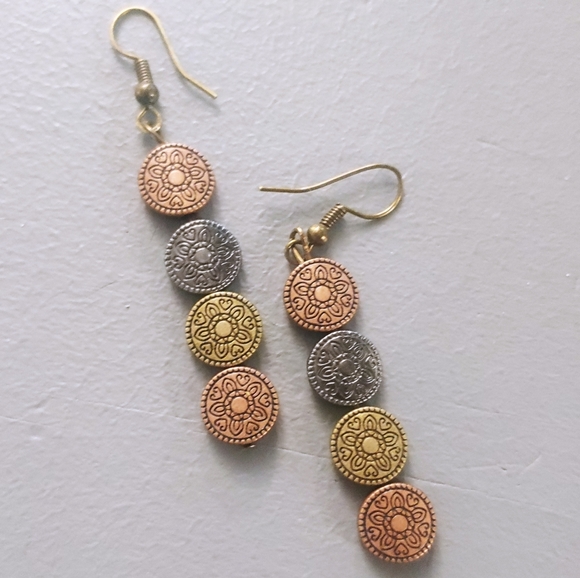 Handmade Dangle Earrings - Picture 2 of 5
